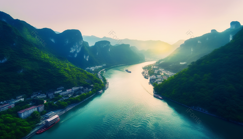 万州三峡库区景区青山绿水山水自然风光,高清,摄影图,摄影图片,图片大全,摄影图免费下载